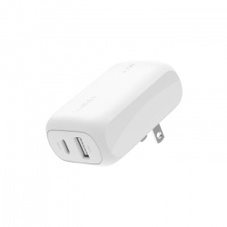 Belkin Cargador de Pared WCB009DQWH, 42W, 5V, 1 x USB-A 1 x USB-C 