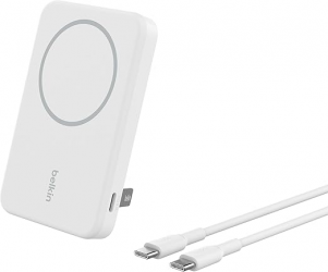 Cargador Portátil Belkin Power Bank BPD006, 5000mAh, Blanco  
