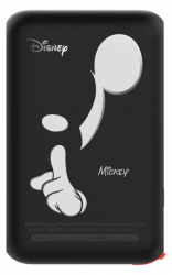 Cargador Portátil Belkin Power Bank Mickey, 10.000mAh, Negro 