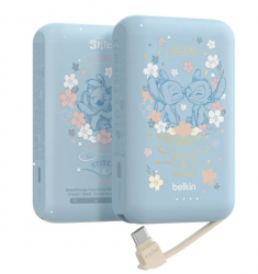Cargador Portátil Belkin Power Bank Stich, 10.000mAh, Azul 