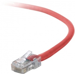 Belkin Cable Patch Cat5e UTP RJ-45 Macho - RJ-45 Macho, 2.1 Metros, Rojo 