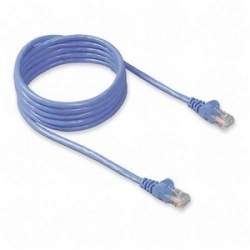 Belkin Cable Patch Cat5 UTP RJ-45 Macho - RJ-45 Macho, 15.25 Metros, Azul 