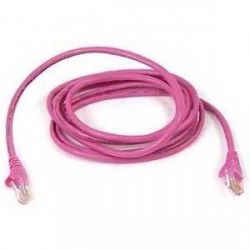 Belkin Cable Patch Cat6 UTP sin Enganches RJ-45 Macho - RJ-45 Macho, 6 Metros, Rosa 