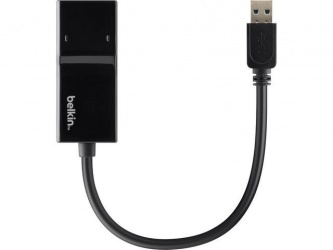 Belkin Adaptador USB 3.0 Gigabit Ethernet, Negro 