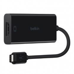 Belkin Adaptador USB C Macho - HDMI Hembra, Negro 