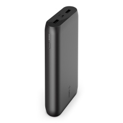 Cargador Portátil Belkin Power Bank Boost Charge, 20.000mAh, Negro 