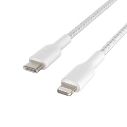 Belkin Cable Lightning Macho - USB C Macho, 1 Metro, Blanco 