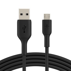 Belkin Cable USB Macho - Micro-USB Macho, 1 Metro, Negro 