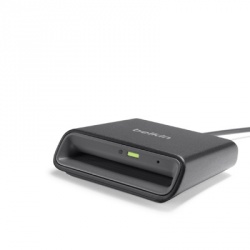 Belkin Lector de Tarjetas Inteligente F1DN005U, USB 2.0, Negro 