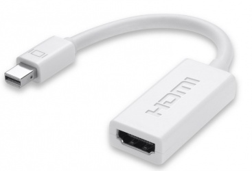 Belkin Adaptador mini DisplayPort - HDMI, Blanco 