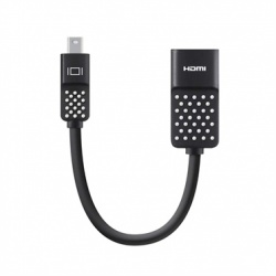 Belkin Adapatador Mini DisplayPort Macho - HDMI Hembra, Negro 