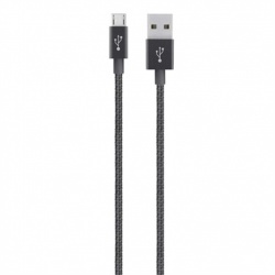 Belkin Cable USB A Macho - Micro USB A Macho, 1.2 Metros, Negro 