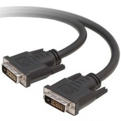 Belkin Cable DVI-D Macho - DVI-D Macho, 4.8 Metros, Negro 