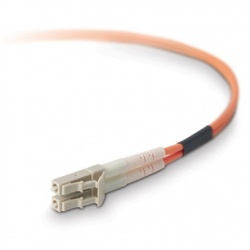 Belkin Cable Fibra Óptica Dúplex OFC LC Macho - LC Macho, 62.5/125µm, 2 Metros, Naranja 
