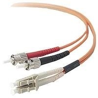 Belkin Cable Fibra Óptica Dúplex OM2 2x LC/PC Macho - 2x LC/PC Macho, 50/125µm, 3 Metros, Naranja 