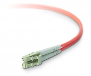 Belkin Cable Fibra Óptica Duplex LC Macho - LC Macho, 50/125µm, 15 Metros, Naranja 