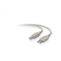 Belkin Cable USB A Macho - USB B Macho, 3 Metros 