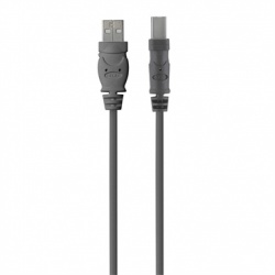 Belkin Cable USB A Macho - USB B Macho, 1.8 Metros, Negro 