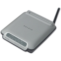 Router Belkin Ethernet F5D7230TT4-SN, Inalámbrico, 54 Mbit/s 