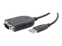 Belkin Adaptador USB Macho - RS-232 Hembra, Negro 