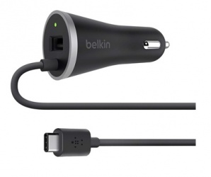 Belkin Cargador para Auto F7U006BT04-BLK, 15W, 1x USB 2.0, Negro 