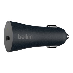 Belkin Cargador para Auto BOOST↑CHARGE, 27W, 1x USB C, Negro 