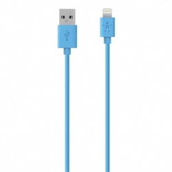 Belkin Cable USB 2.0 A Macho - Lightning Macho, 1.2 Metros, Azul 