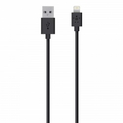 Belkin Cable MIXIT↑ USB Macho - Apple Lightning Macho, 3 Metros, Negro 