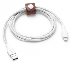 Belkin Cable USB-A Macho - Lightning Macho, 1.2 Metros, Blanco 