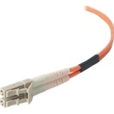 Belkin Cable Fibra Óptica Dúplex OFC LC Macho - LC Macho, 62.5/125µm, 3 Metros, Naranja 