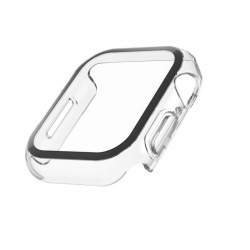 Belkin Mica Protectora TemperedCurve, Transparente, para Apple Watch 7 