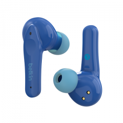 Belkin Audífonos Intrauriculares con Micrófono SoundForm Nano, Inalámbrico, Bluetooth, Azul 