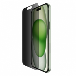 Belkin Mica de Privacidad para iPhone 15 Plus/14 Pro Max, Transparente 