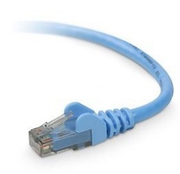 Belkin Cable Patch Cat6 UTP Moldeado sin Enganches RJ-45 Macho - RJ-45 Macho, 6 Metros, Azul 