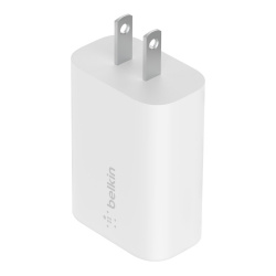 Belkin Cargador de Pared WCA004DQWH, 25W, 9V, 1 x USB-C  