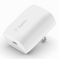 Belkin Cargador de Pared BoostCharge, 20W, 1x USB-C, Blanco 
