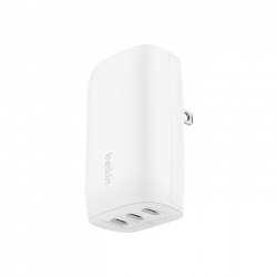 Belkin Cargador de Pared WCC002DQWH, 67W, 20V, 3 x USB-C  