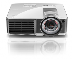 Proyector BenQ MX813ST DLP, de Tiro Corto, XGA 1024 x 768 Pixeles, 2700 Lúmenes, 3D (necesita Adaptador) 