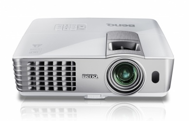 Proyector BenQ MS616ST DLP, de Tiro Corto, SVGA 800 x 600, 2500 Lúmenes, Plata/Blanco 