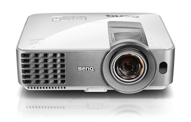 Proyector BenQ MS619ST DLP, SVGA 800 x 600, 3000 Lúmenes, 3D, Tiro Corto, Plata 