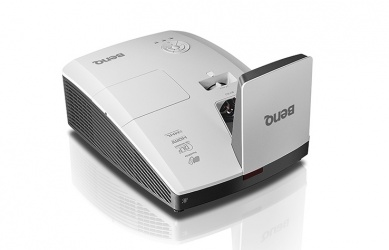 Proyector Portátil BenQ MH856UST DLP, 1080p 1920x1080, 3500 Lúmenes, Tiro Ultra Corto, con Bocinas, Blanco 