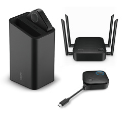 BenQ Sistema de Conferencia InstaShow VS20 con Controlador, 4K Ultra HD, 1x RJ-45, 2x USB 3.0, 1x HDMI, Negro 