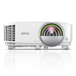 Proyector BenQ EW80 DLP, 1280x800 WXGA, 3600 lúmenes ANSI, Inalámbrico, Tiro Corto, con Bocinas, Blanco 