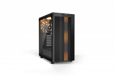 Gabinete be quiet! Pure Base 500DX con Ventana ARGB, Midi-Tower, ATX/Micro ATX/Mini-ITX, USB 2.0/3.2, sin Fuente, 3 Ventiladores Instalados, Negro ― Daños menores / estéticos - Pequeño golpe en la parte superior trasera. 