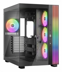 Gabinete be quiet! LIGHT BASE 600 LX, Midi-Tower, ATX/Micro-ATX/Mini-ITX, USB 3.0, sin Fuente, 4 Ventiladores Instalados, Negro 