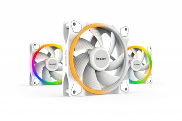 Ventilador be quiet! Light Wings ARGB, 120mm, 1700RPM, ARGB, Blanco  