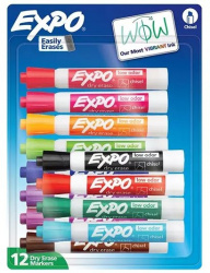 Berol Marcador para Pizarrón 1927525A, Multicolor, 12 Piezas 