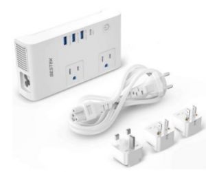 Bestek Multicontacto MRJ201KU, 2 Salidas, 90 - 260V, 15A, 1.5 Metros 