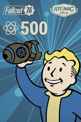 Fallout 76: 500 Atoms, Xbox One ― Producto Digital Descargable 