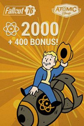 Fallout 76: 2000 Atoms + 400 Bonus Atoms, Xbox One ― Producto Digital Descargable 